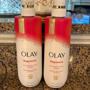 OLAY Regenerist Niacinamide Serum Body Wash Bundle